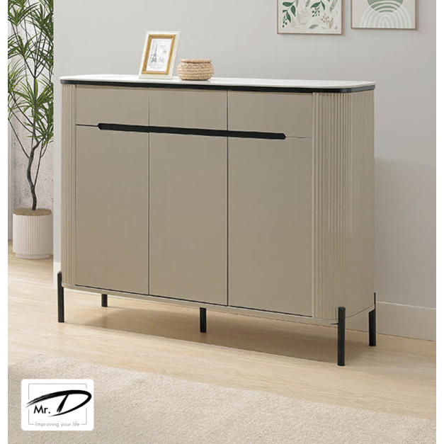 B1387 406-01 韋伯4尺岩板鞋櫃