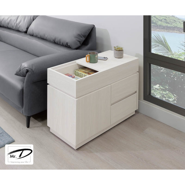 B1269 314-03 達納2.7尺滑面功能櫃