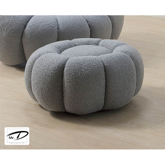 B1049 223-02 維拉南瓜椅凳 (灰)