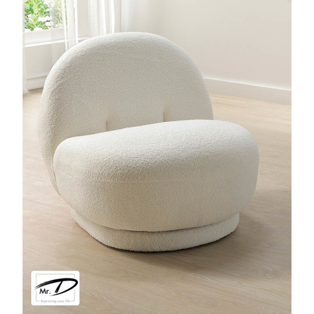 B1052 223-05 芬奇單人椅 (米白)