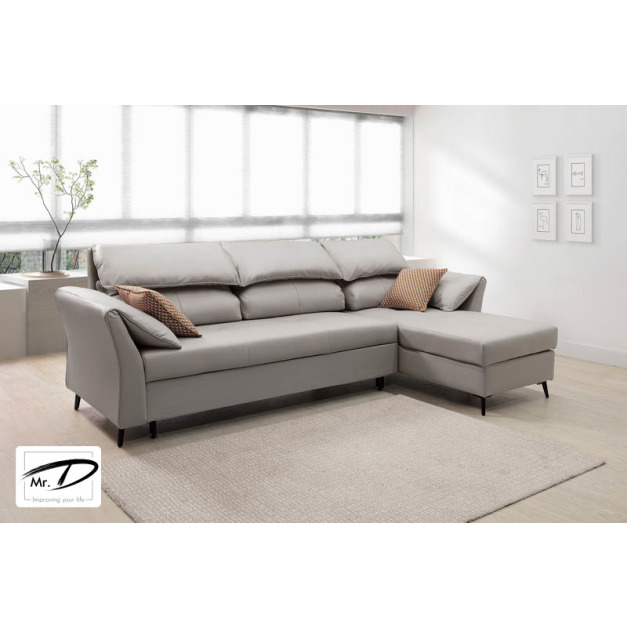 B1038 216-02 克里斯L型功能鐵架沙發床