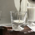 日本富士山玻璃杯 雪山杯 （含木盒）_2