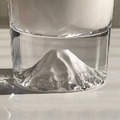 日本富士山玻璃杯 雪山杯 （含木盒）