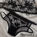 巴黎清晨 French Morning- 法式刺繡花邊蕾絲內衣組 S/M/L_2