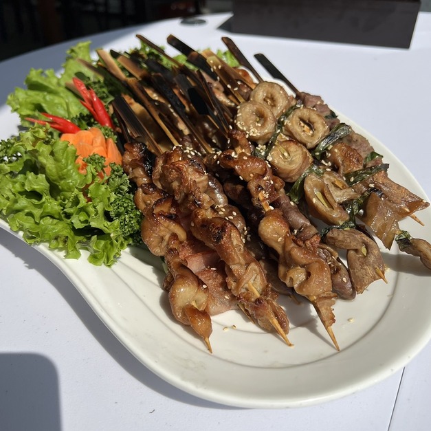 帶皮雞腿串-6串入