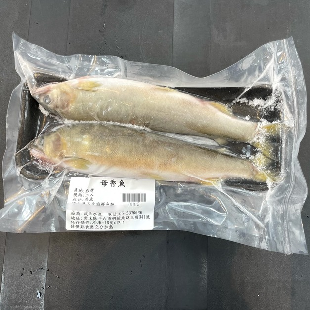 爆卵母香魚  (2隻入) (有卵)