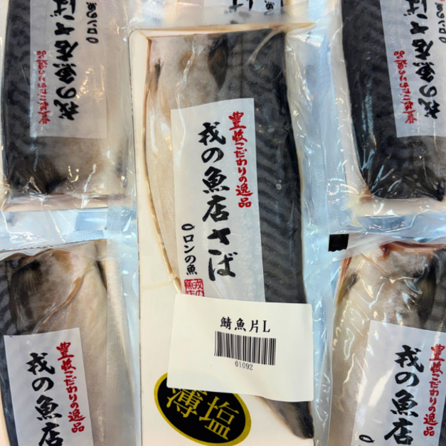 薄鹽挪威鯖魚片L-200g