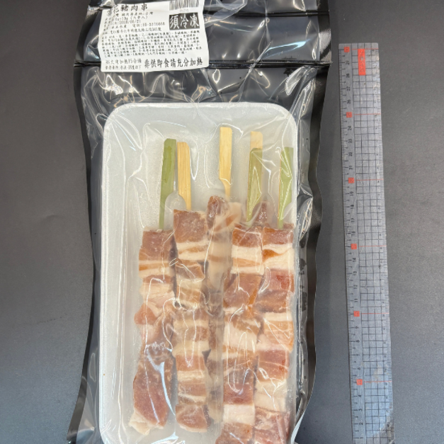 雪花豬肉串 (6入) -300g
