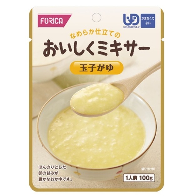 【好吞嚥】FORICA 福瑞加「玉子香滑米粥」料理包，100公克/包