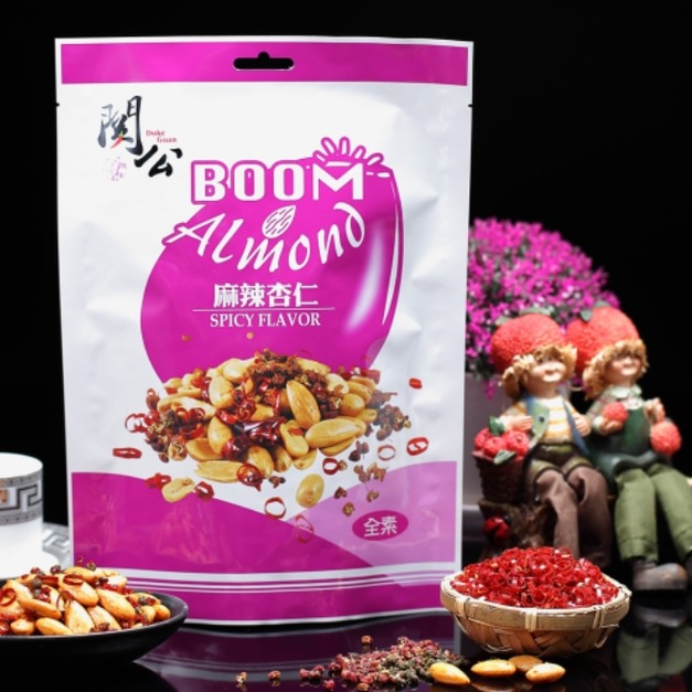 關公-麻辣杏仁果 88g/包｜吃貨的麻辣新歡！