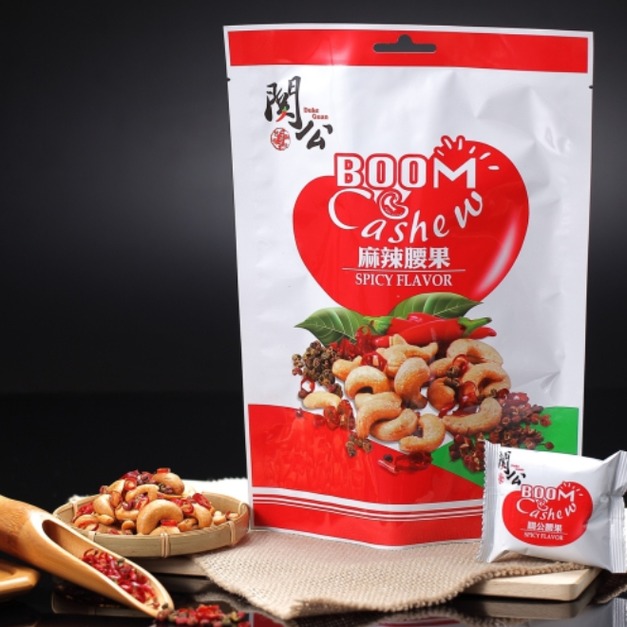 關公-麻辣腰果 81g/包｜吃膩原味腰果了嗎？