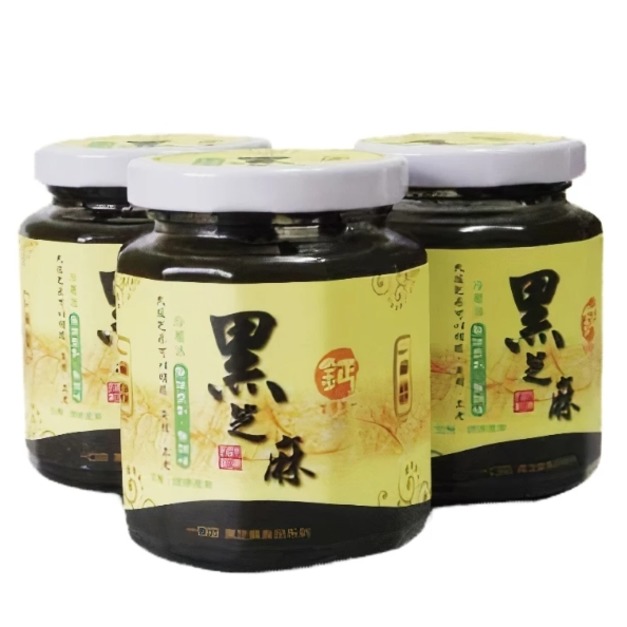 【一口田】100%生機黑芝麻醬260g｜全素食、冷壓純造，保留完整營養