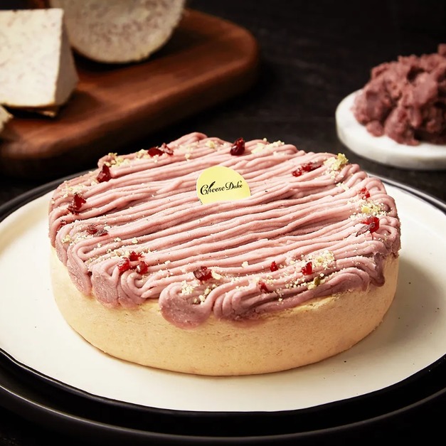 【母親節首選 &bull; 濃芋的愛｜回購 NO1 】雪釀香芋乳酪蛋糕 4吋