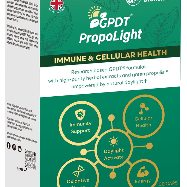【奧帝康生醫】英國專利植萃營養 GPDT&reg;光動能活力素 (30粒/盒、60粒/盒)