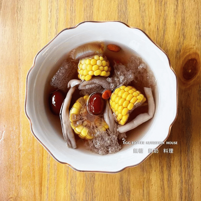 【慢煮湯】竹笙野蕈清湯-全素｜無糖無奶無麩_1