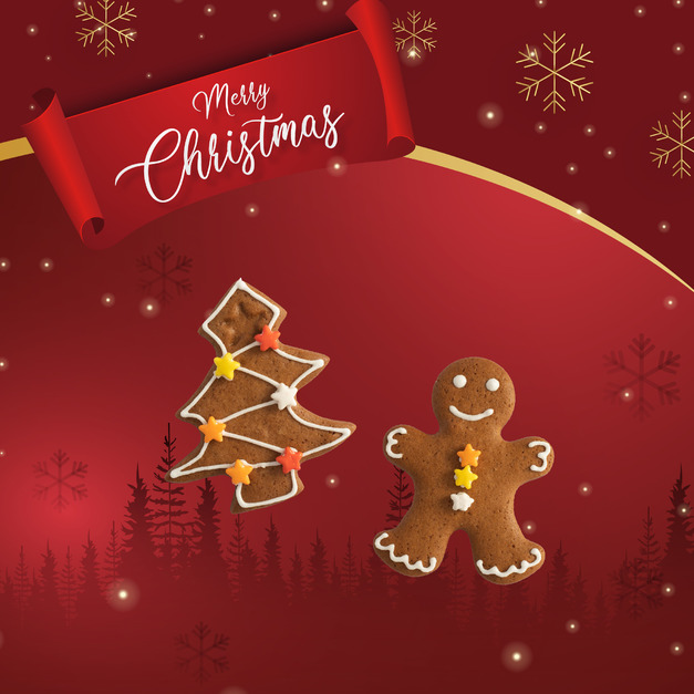 Merry Christmas-聖誕樹/薑餅人