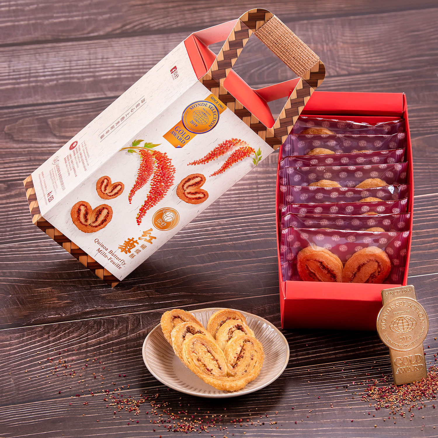 秋賞-金牌紅藜酥禮盒