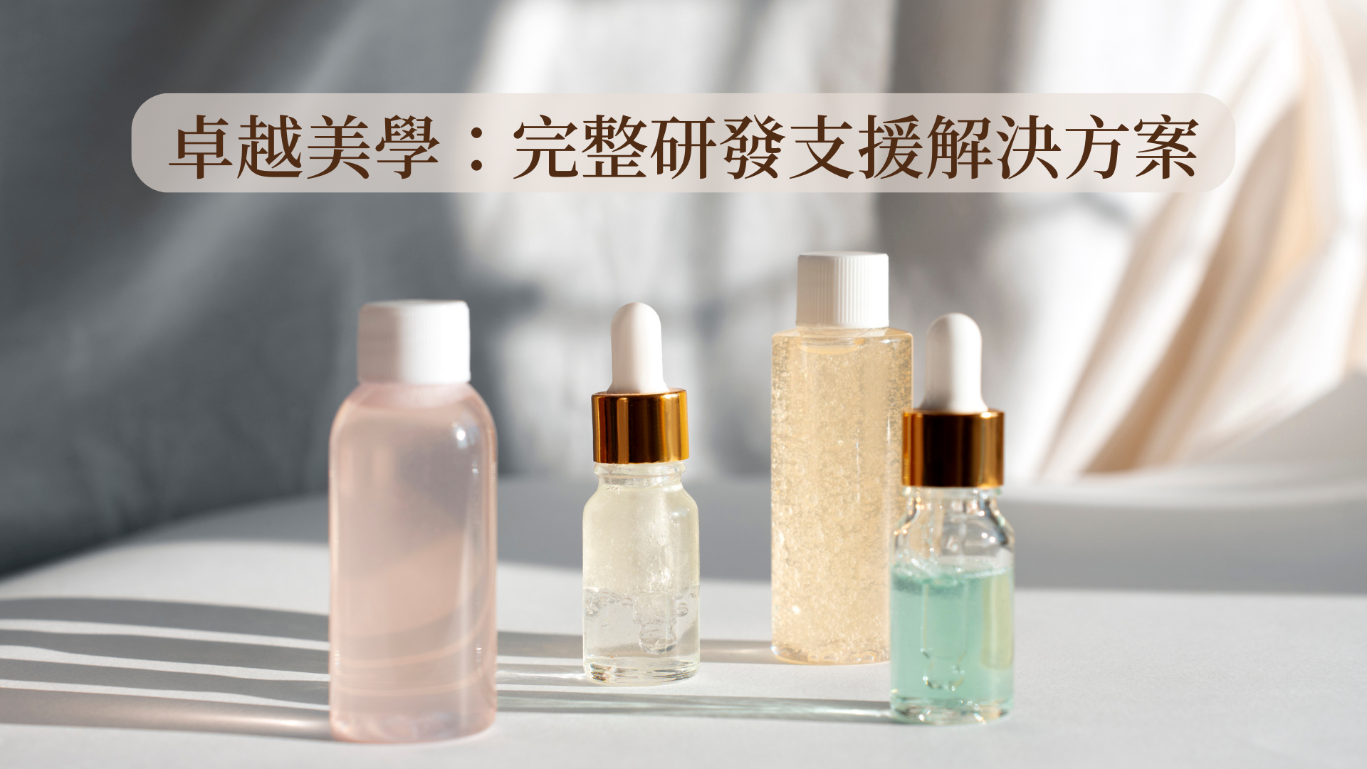 卓越美學完整研發支援解決方案