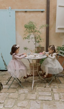 公主風連身紗裙/兩色