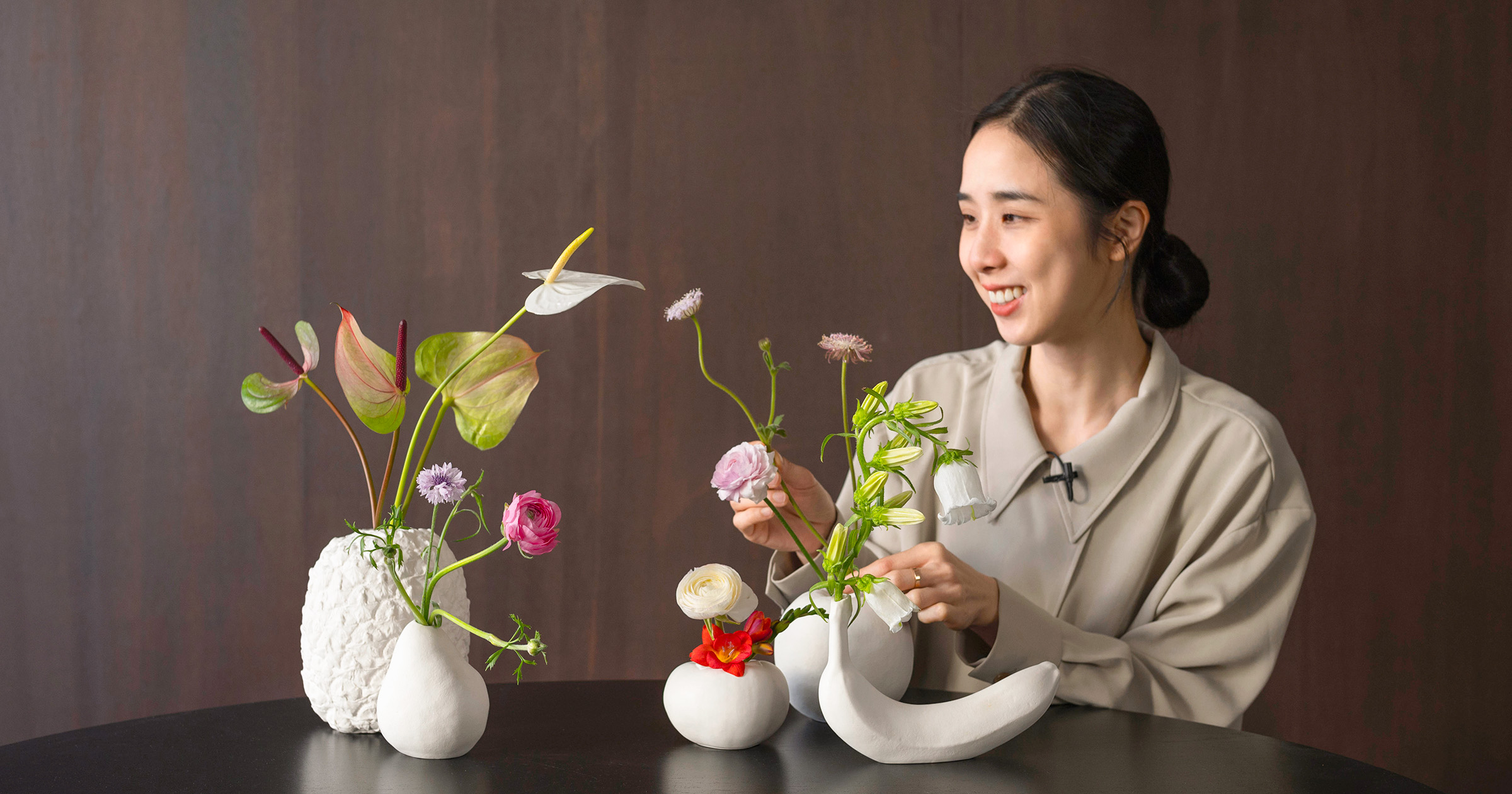 讓花束與花器，成為彼此的最佳拍檔