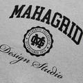MAHAGRID 印章LOGO大學T 灰色_2
