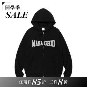 MAHAGRID  經典LOGO連帽外套