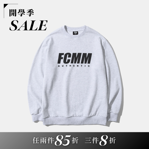 FCMM印花大LOGO大學T