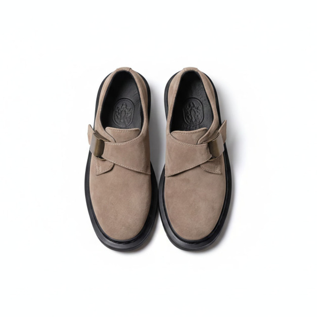 馬丁孟克鞋_米褐 方便穿脫 男女版 情侶鞋 34~48碼 長效防水