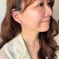 | Gentle Smile | ஜ微笑光弧・Akoya 珍珠耳針ஜ（金）_10