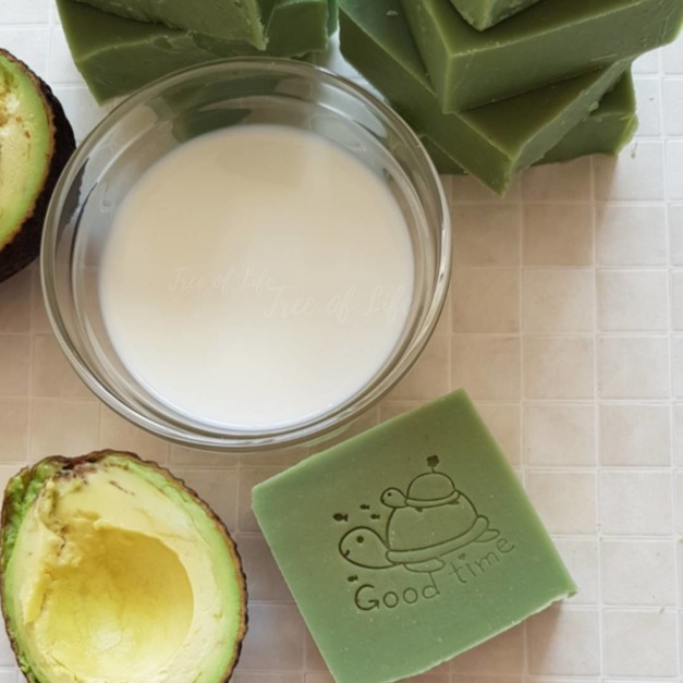 酪梨牛奶冷製皂/偏乾性