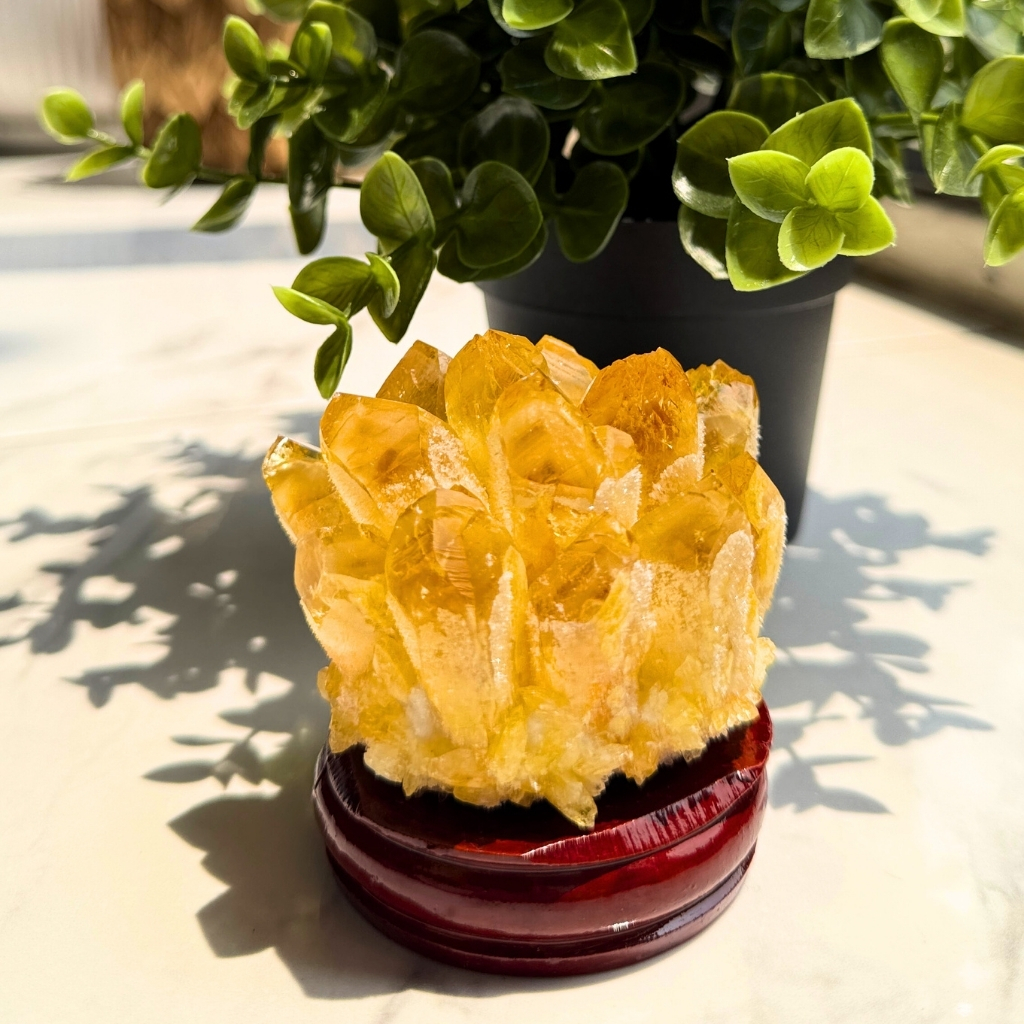 黃水晶晶簇︱日光顯化（7cm）_2