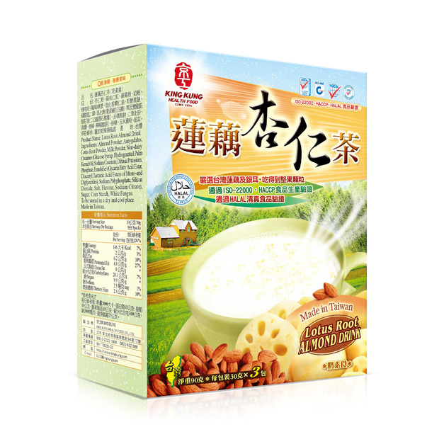 蓮藕杏仁茶(3入) Lotus Root Almond Drink