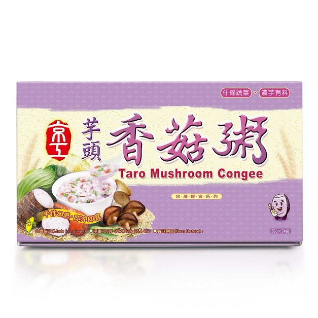 芋頭香菇粥(24入) Taro Mushroom Congee