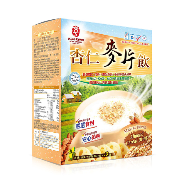 杏仁麥片飲(3入) Almond Cereal Drink
