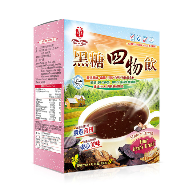 黑糖四物飲(3入) Four Herbs Drink