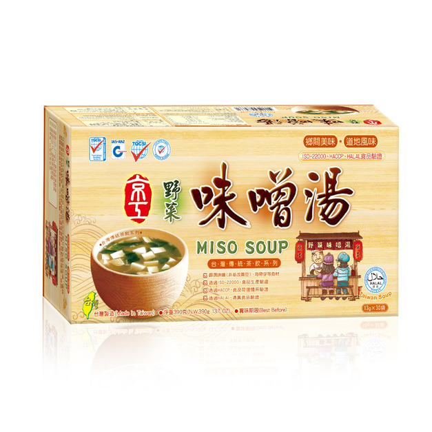 野菜味噌湯 (10入)Miso Soup