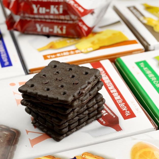 Yu-Ki可可風味喜馬拉雅鹽夾心餅乾推薦 152g