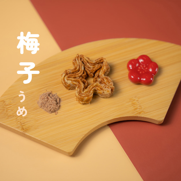 梅花千層蛋捲(梅子)