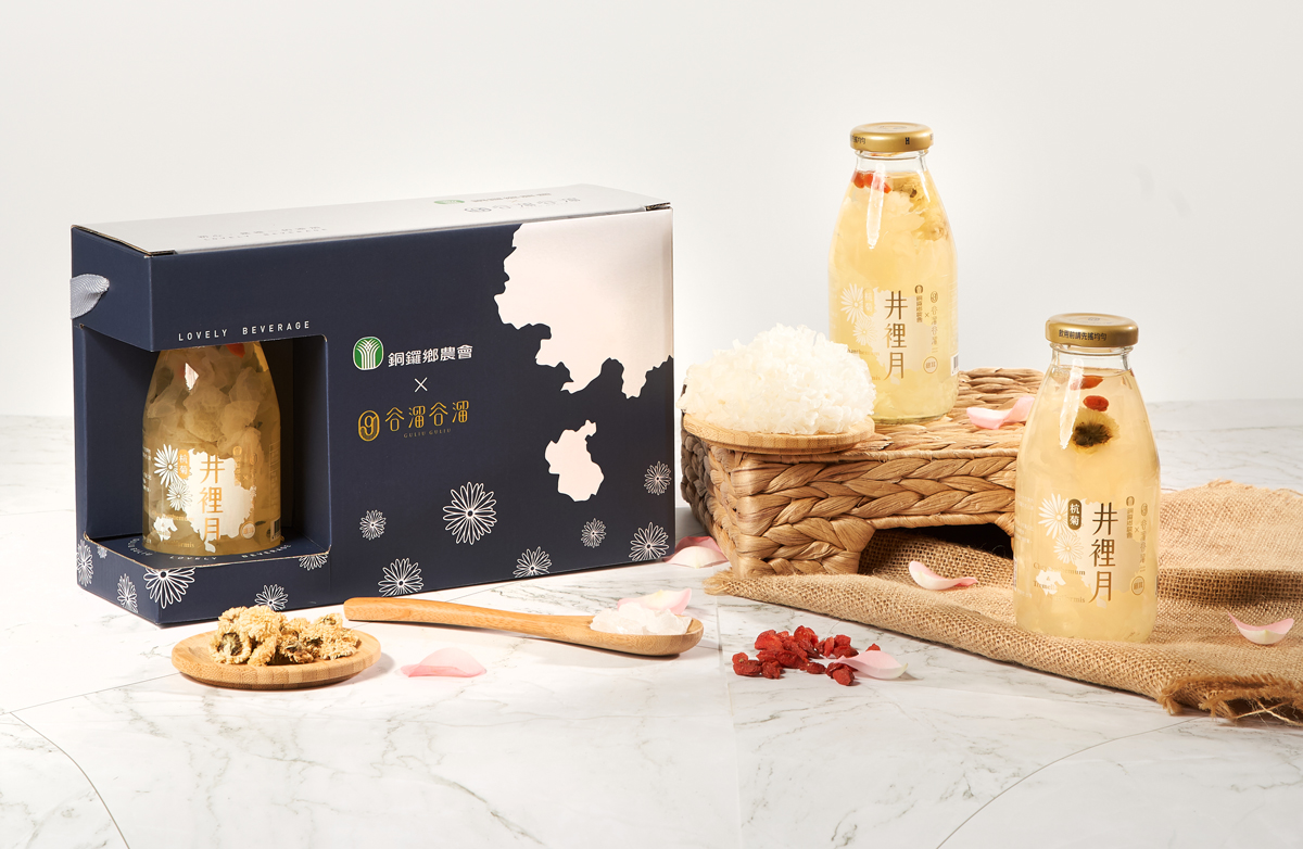 谷溜谷溜x銅鑼鄉農會合作杭菊井裡月