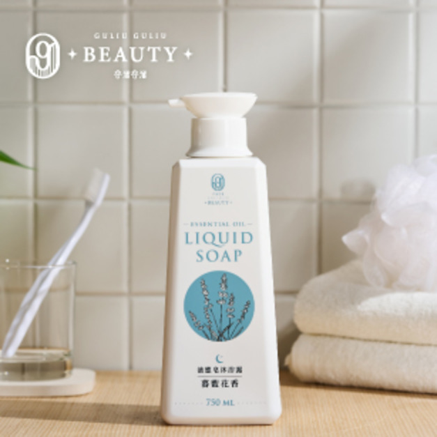 精油液態皂-暮藍花香750ml X 温昇豪