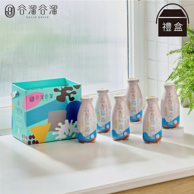 杏福滿溢(6入無糖杏仁芝麻飲)(禮盒裝)