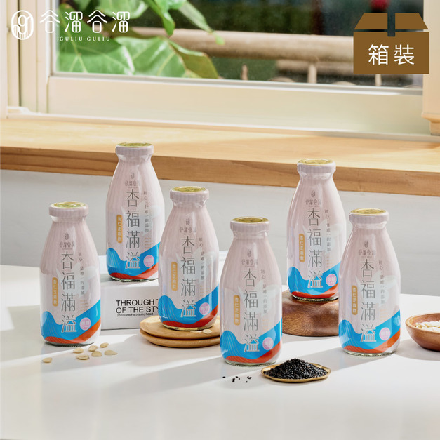杏福滿溢(６入無糖杏仁芝麻飲)(無禮盒) X 張語希