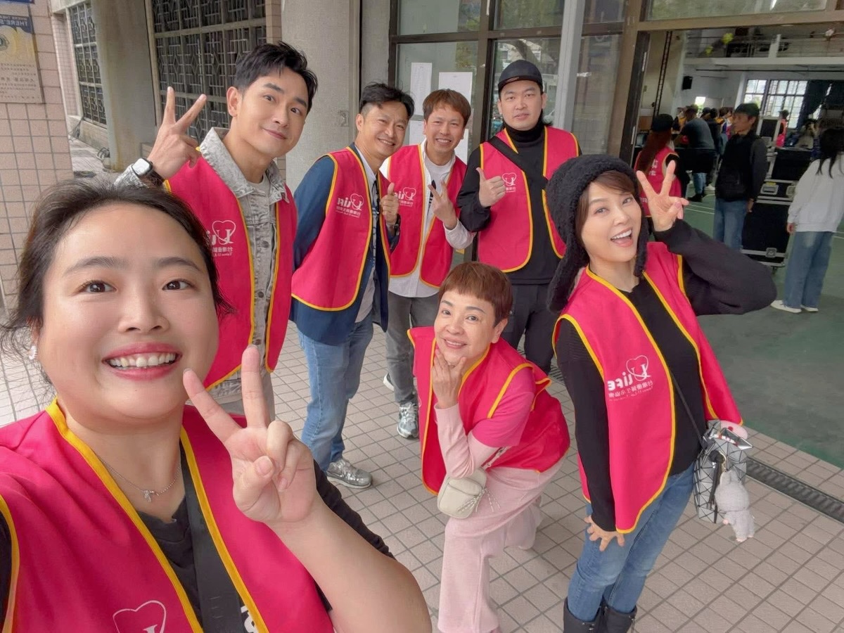 谷溜谷溜與台灣優質生命協會與陳美鳳理事長等人一同前往花蓮光復村做公益