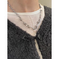 《SLEET》霜 百搭不規則項鍊