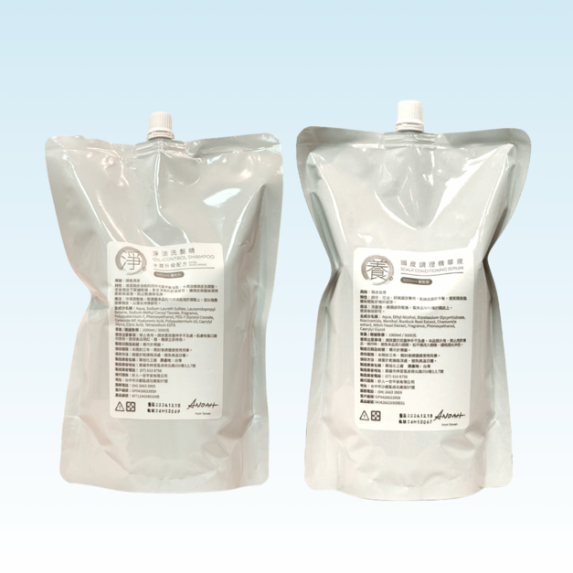 【三週年限定】頭皮穩定組(補充包)🎁贈 保濕洗髮精500ml