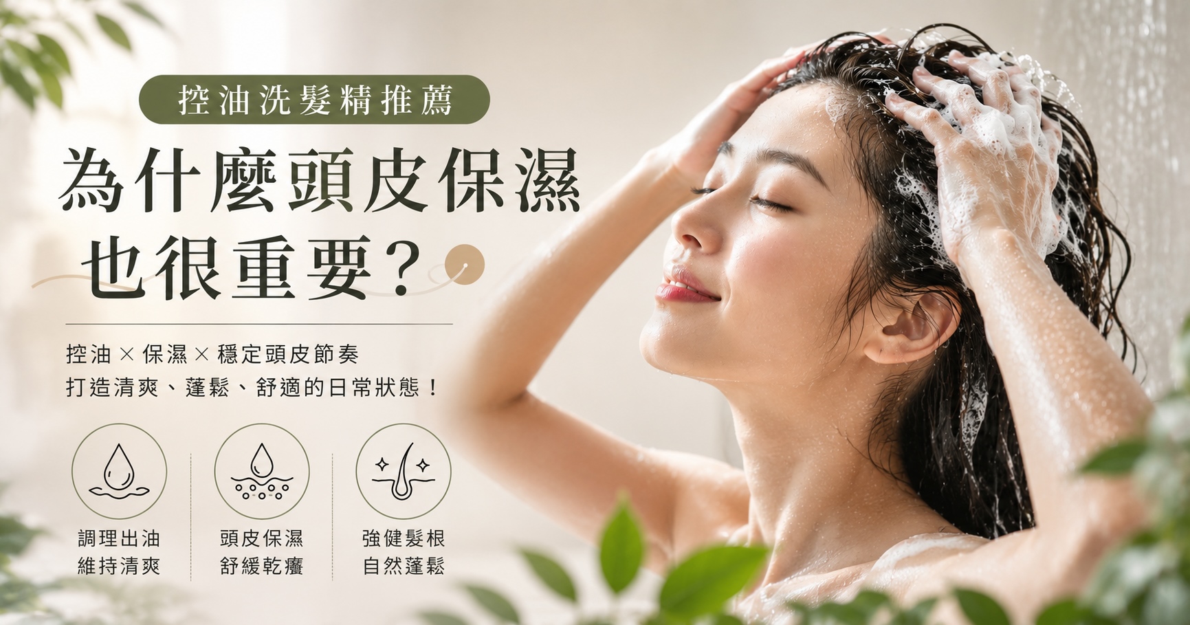 控油洗髮精推薦，與頭皮保濕怎麼選才不失衡