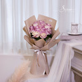 SÜSS 紫與你相戀 純玫瑰韓式鮮花束
