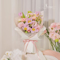 SÜSS 粉紫色系 韓式鮮花束