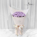 SÜSS 純進口紫玫瑰 歐式鮮花束