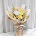 SÜSS 黃白色系韓式永恆花束_1